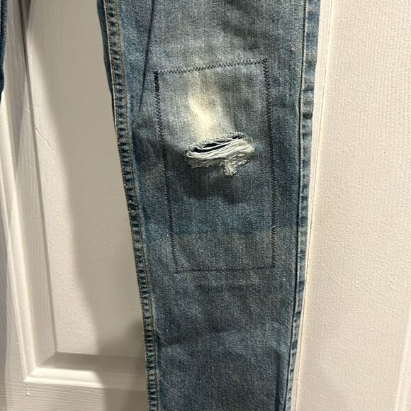 Re/Done Cropped Jeans, Size 24 - Picture 4 of 12